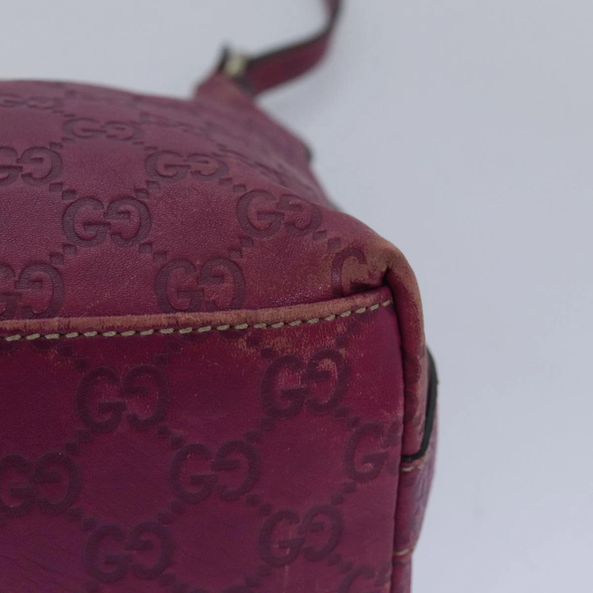 GUCCI GG Canvas Guccissima Shoulder Bag Outlet Purple 257282  81621