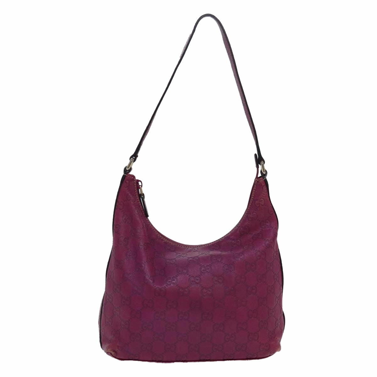 GUCCI GG Canvas Guccissima Shoulder Bag Outlet Purple 257282  81621