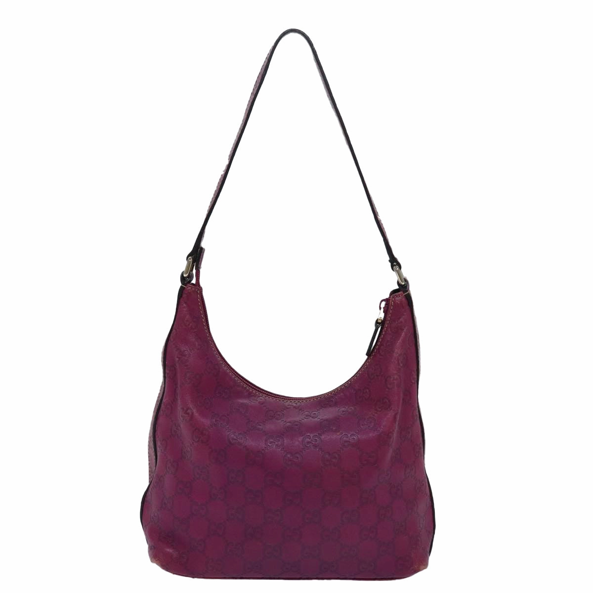 GUCCI GG Canvas Guccissima Shoulder Bag Outlet Purple 257282  81621