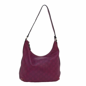 GUCCI GG Canvas Guccissima Shoulder Bag Outlet Purple 257282  81621