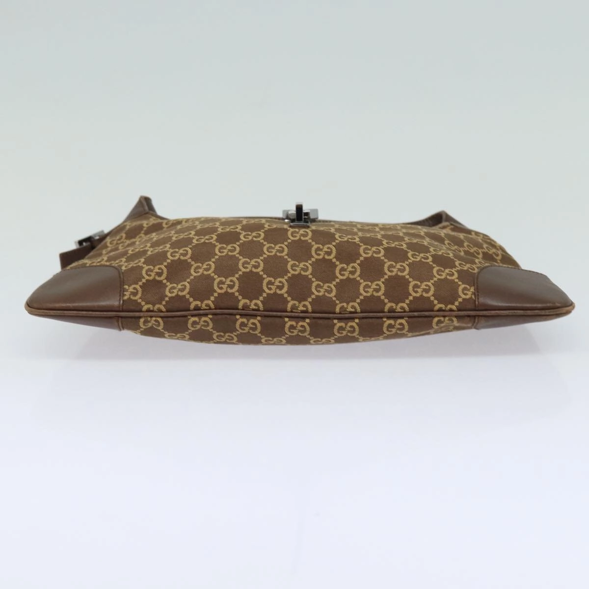 GUCCI GG Canvas Jackie Shoulder Bag Brown  83815