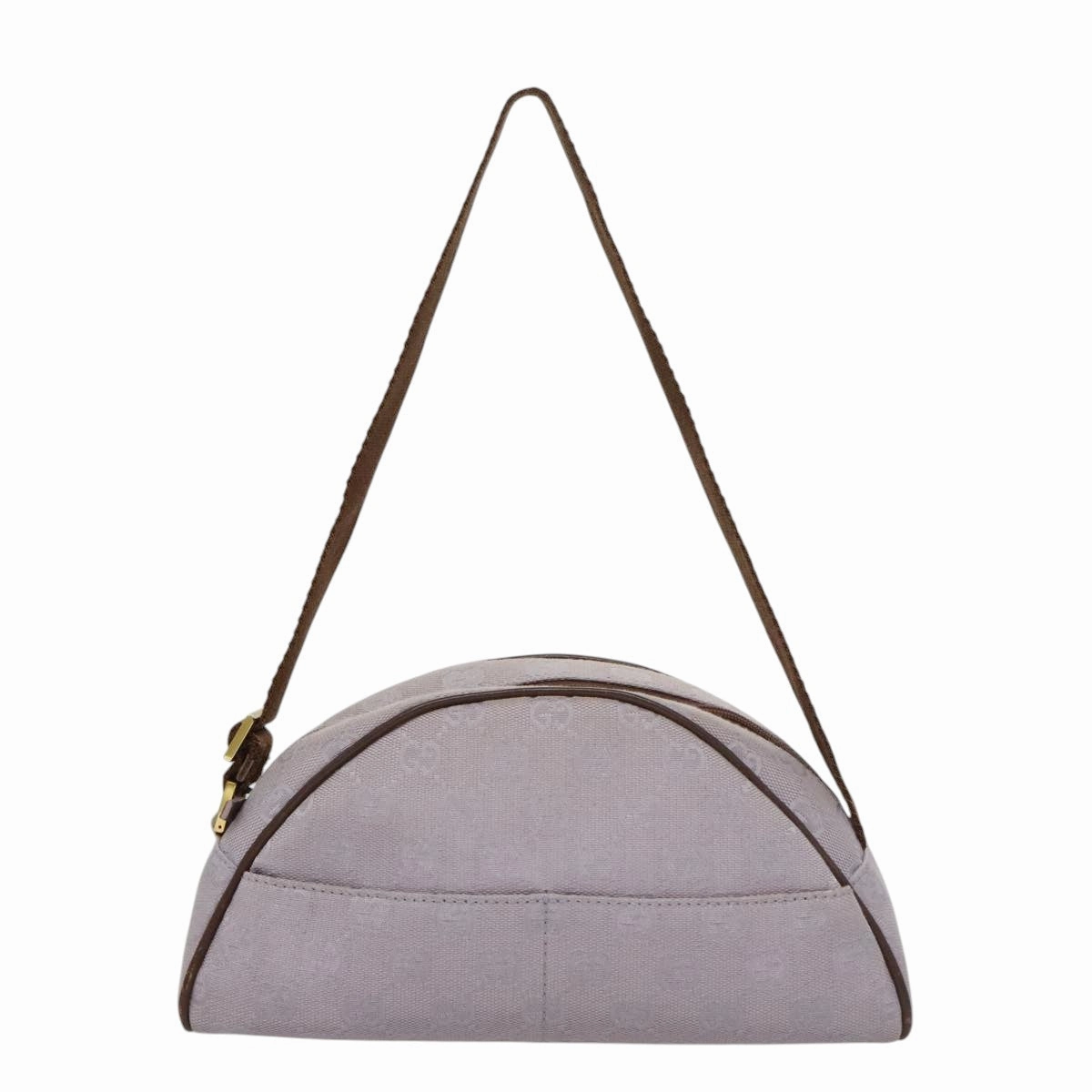 Gucci Gg Canvas Purple Canvas Shoulder Bag ()