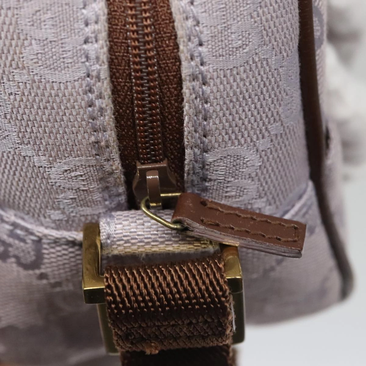 Gucci Gg Canvas Purple Canvas Shoulder Bag ()