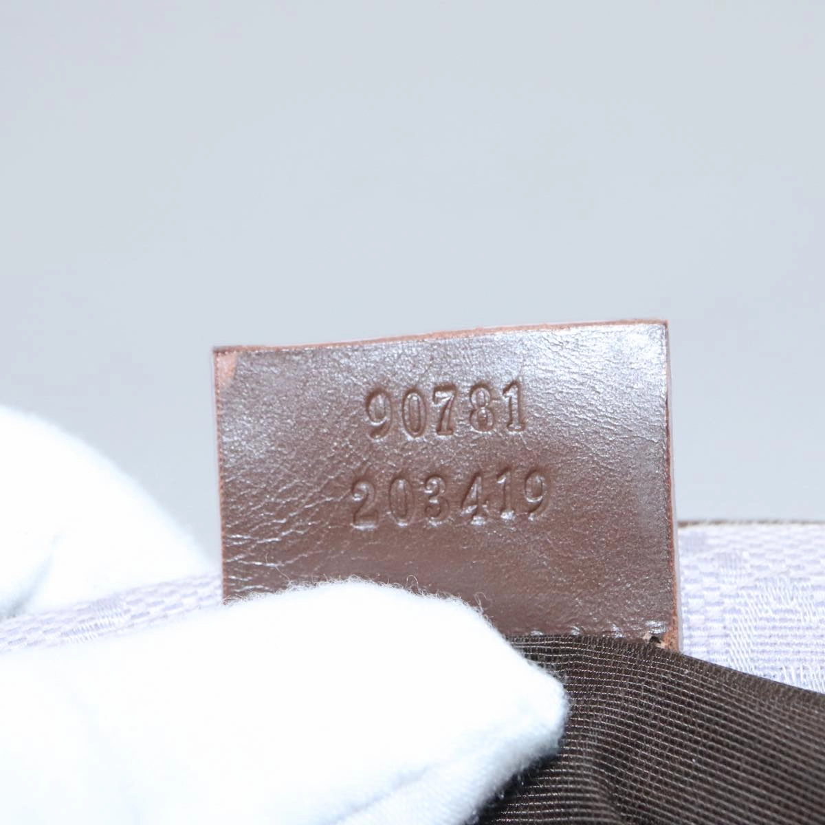 Gucci Gg Canvas Purple Canvas Shoulder Bag ()