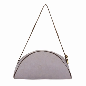 Gucci Gg Canvas Purple Canvas Shoulder Bag ()