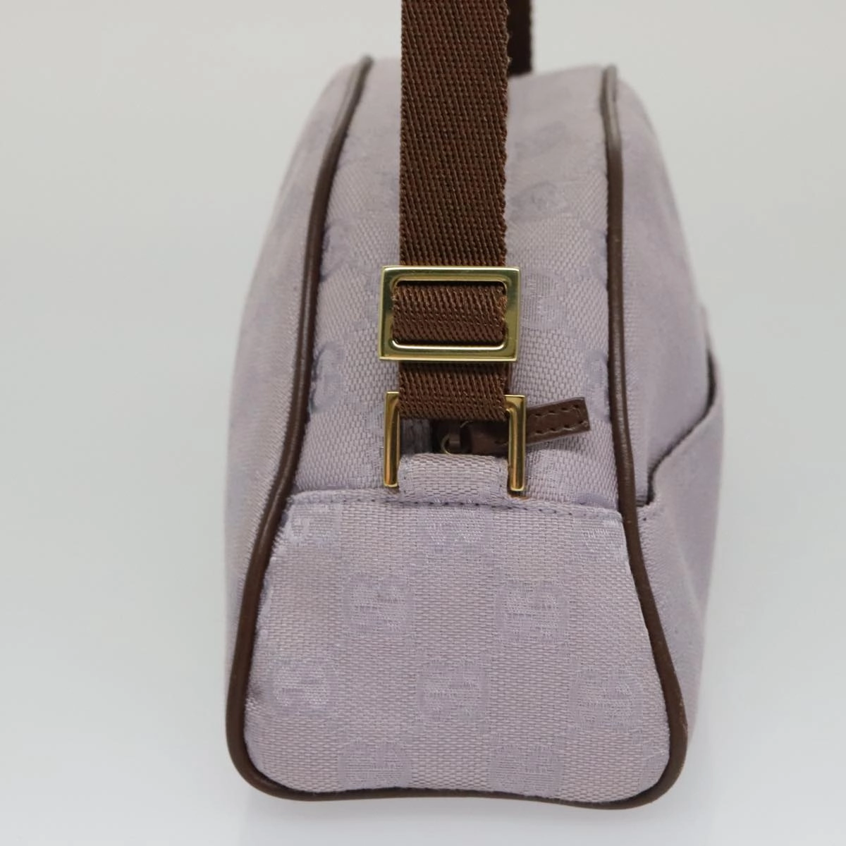 Gucci Gg Canvas Purple Canvas Shoulder Bag ()
