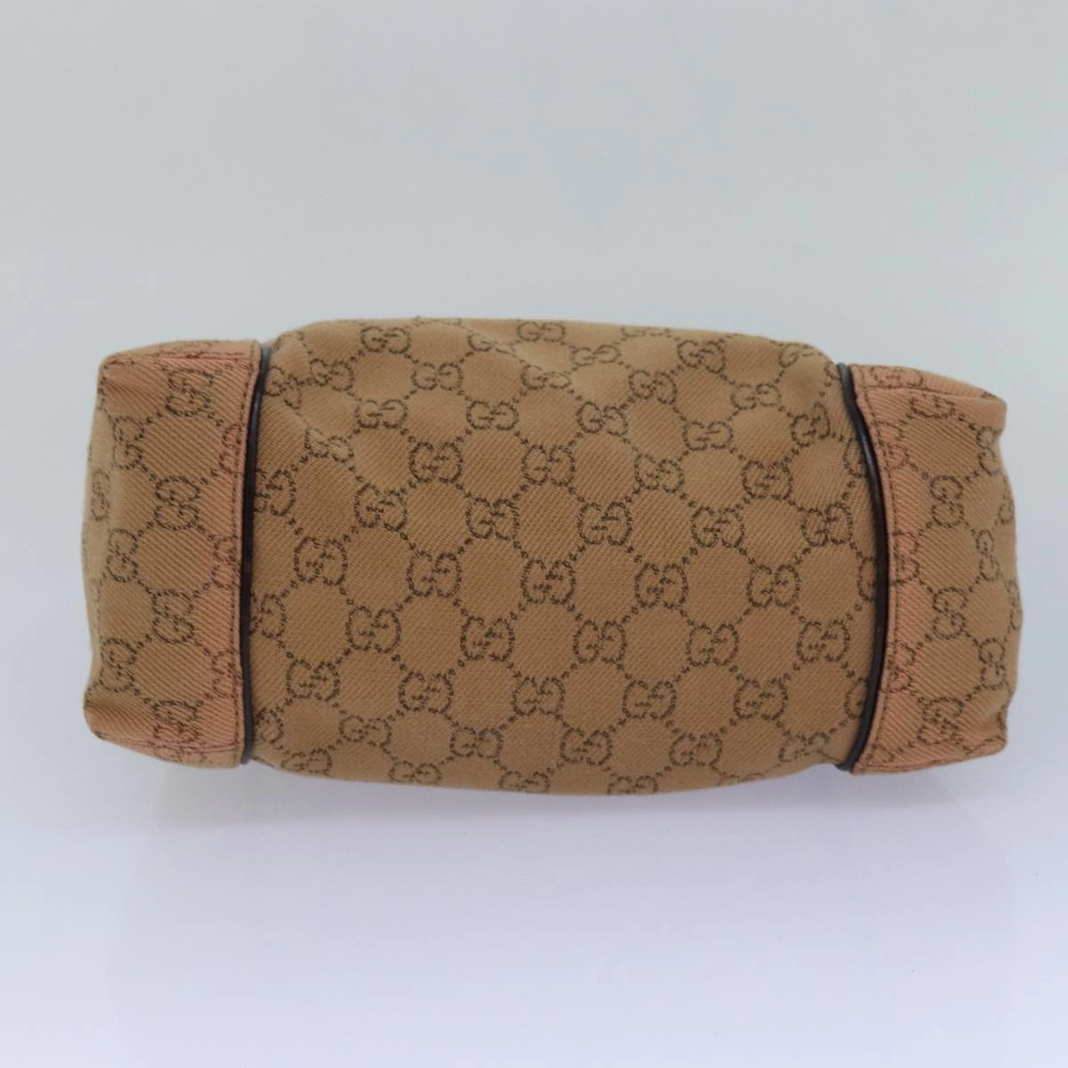 GUCCI GG Canvas Shoulder Bag Beige 101333  82099