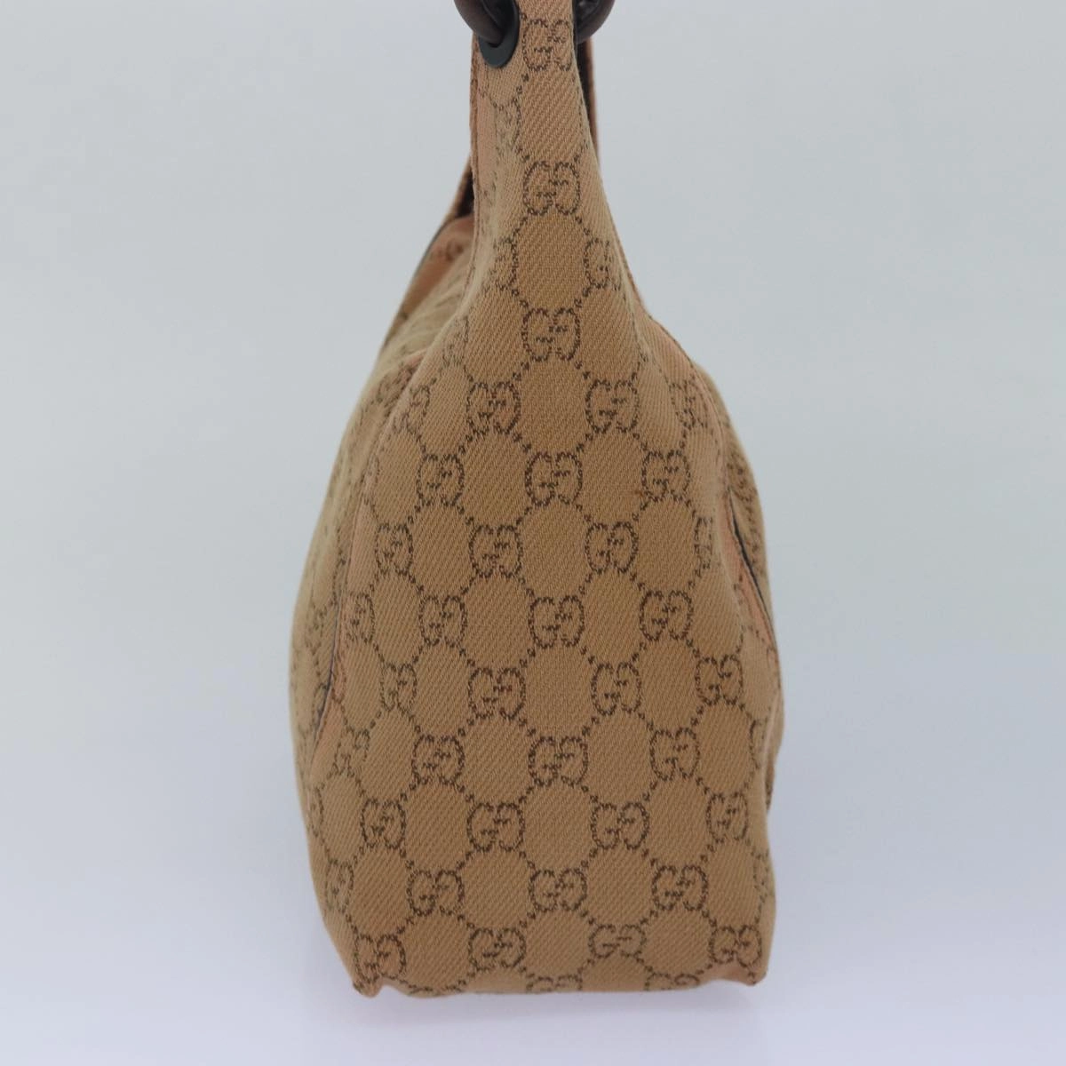 GUCCI GG Canvas Shoulder Bag Beige 101333  82099