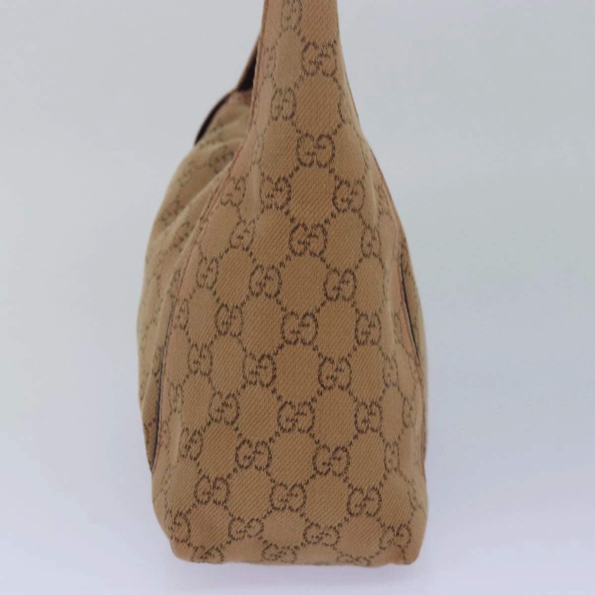 GUCCI GG Canvas Shoulder Bag Beige 101333  82099
