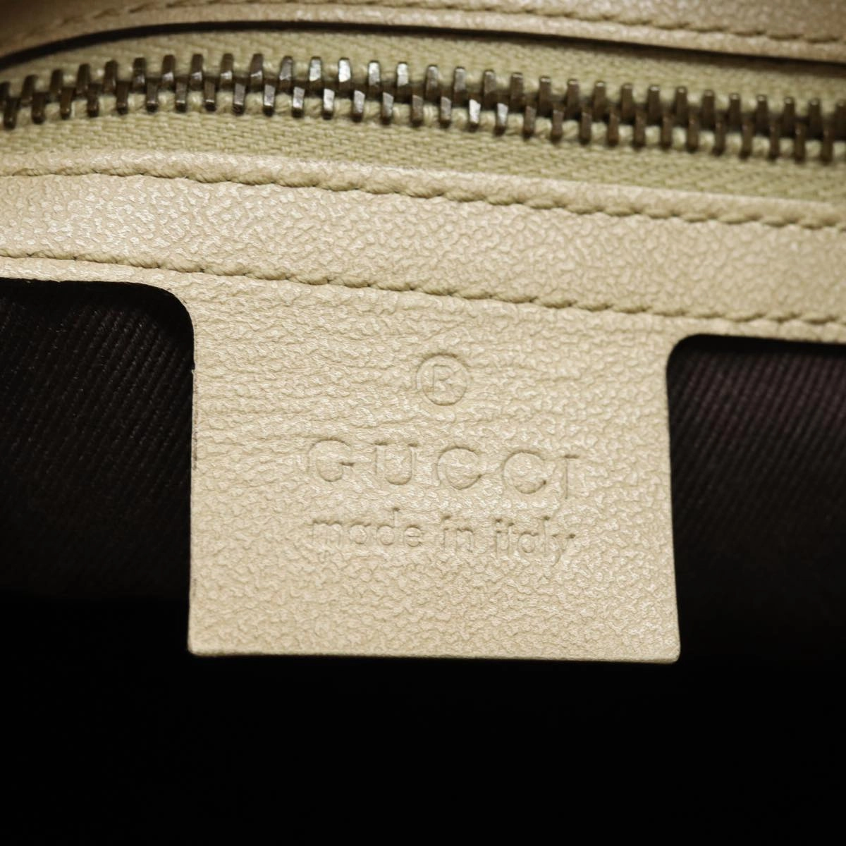GUCCI GG Canvas Shoulder Bag Beige 109143  78342