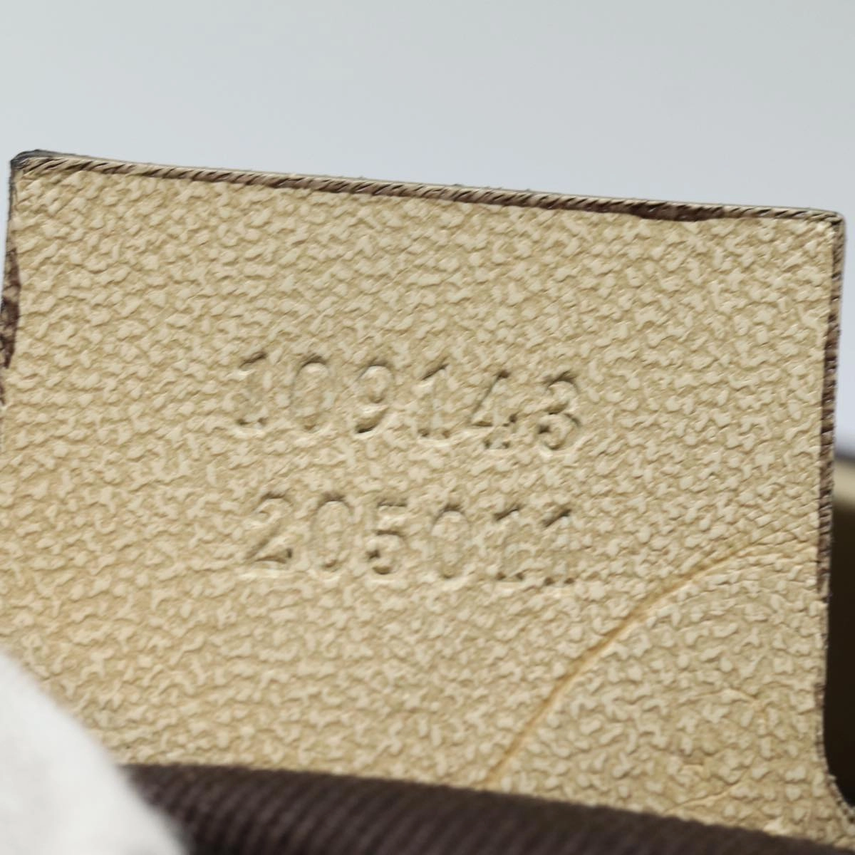GUCCI GG Canvas Shoulder Bag Beige 109143  78342