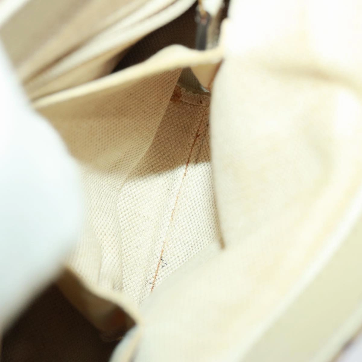 GUCCI GG Canvas Shoulder Bag Beige 308452  77733