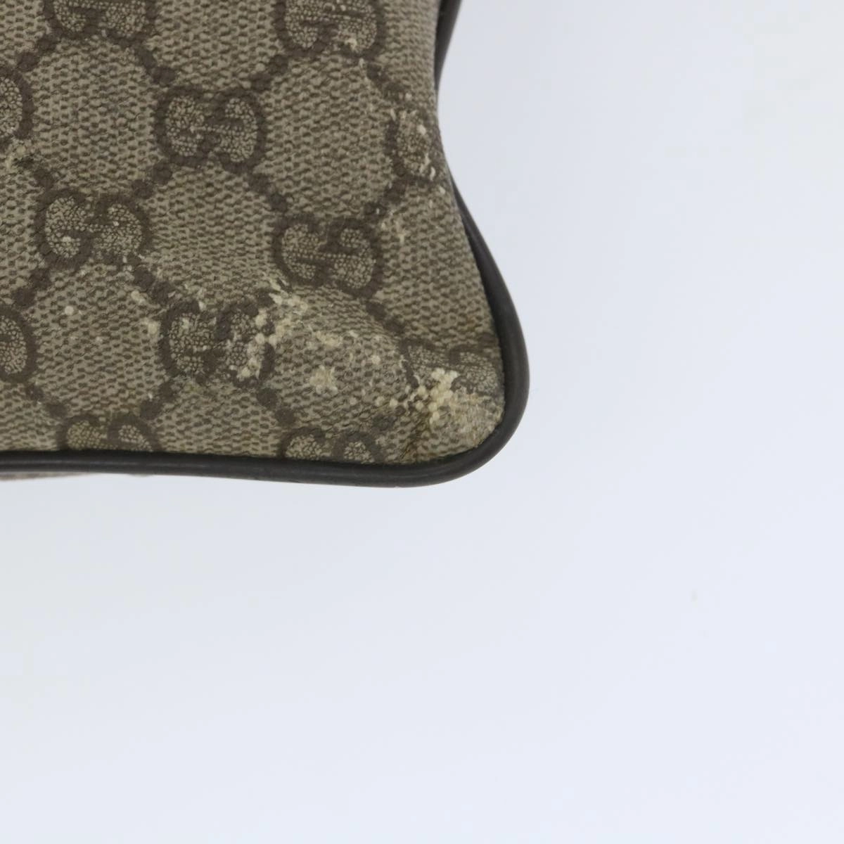 GUCCI GG Canvas Shoulder Bag Coated Canvas Beige 141198 1265