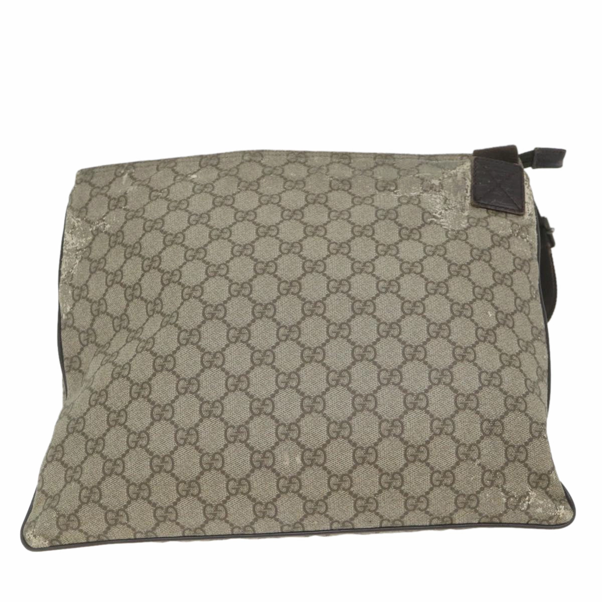 GUCCI GG Canvas Shoulder Bag Coated Canvas Beige 141198 1265