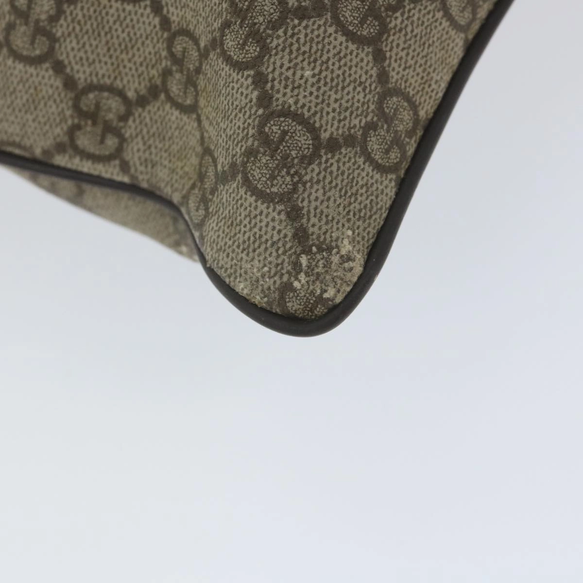 GUCCI GG Canvas Shoulder Bag Coated Canvas Beige 141198 1265