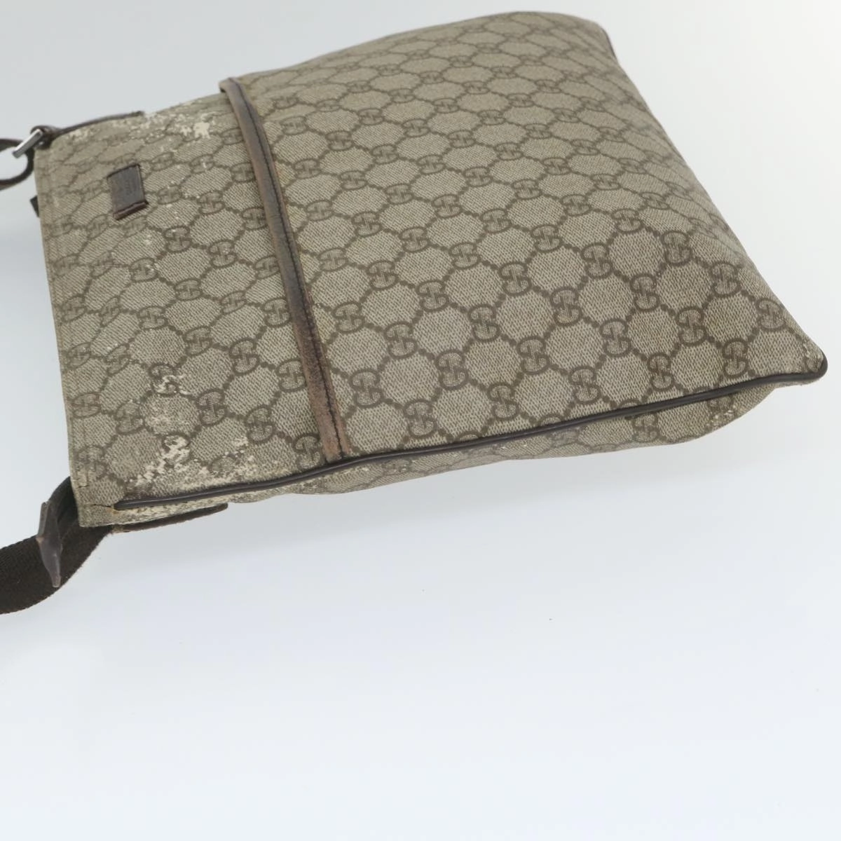 GUCCI GG Canvas Shoulder Bag Coated Canvas Beige 141198 1265
