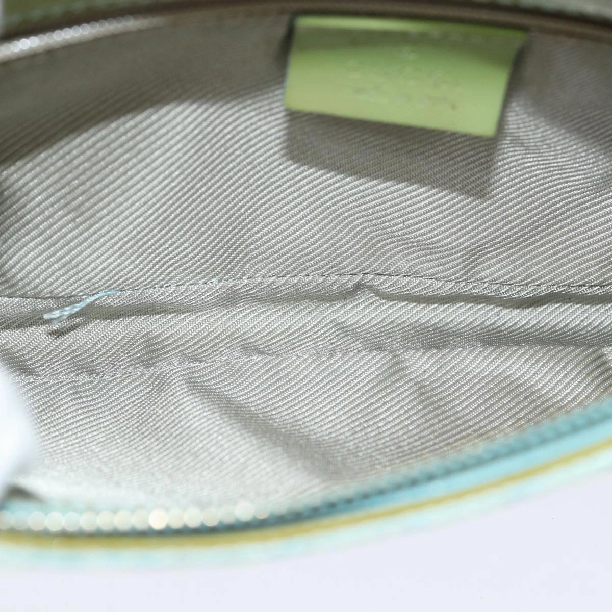GUCCI GG Canvas Shoulder Bag Light Blue 001 4152  82144