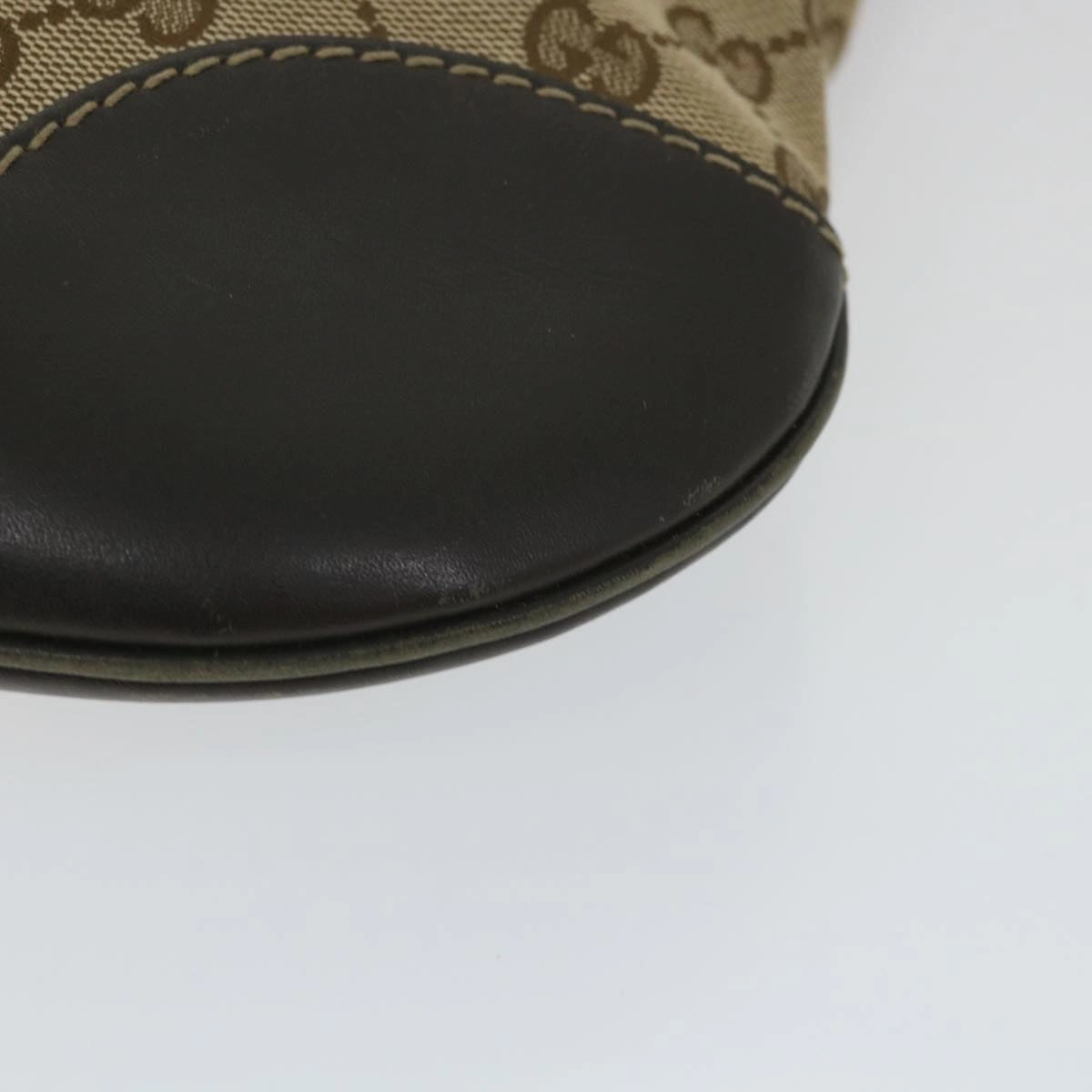 GUCCI GG Canvas Web Sherry Line Shoulder Bag Beige Red Green 257065  58041