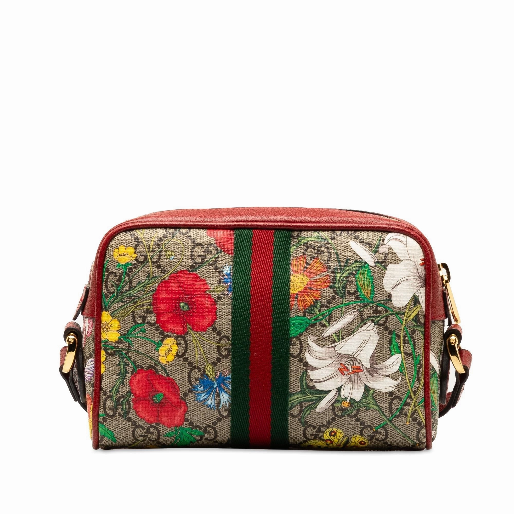 Gucci GG Flora Ophidia Crossbody (SHG-Pl8fXx)