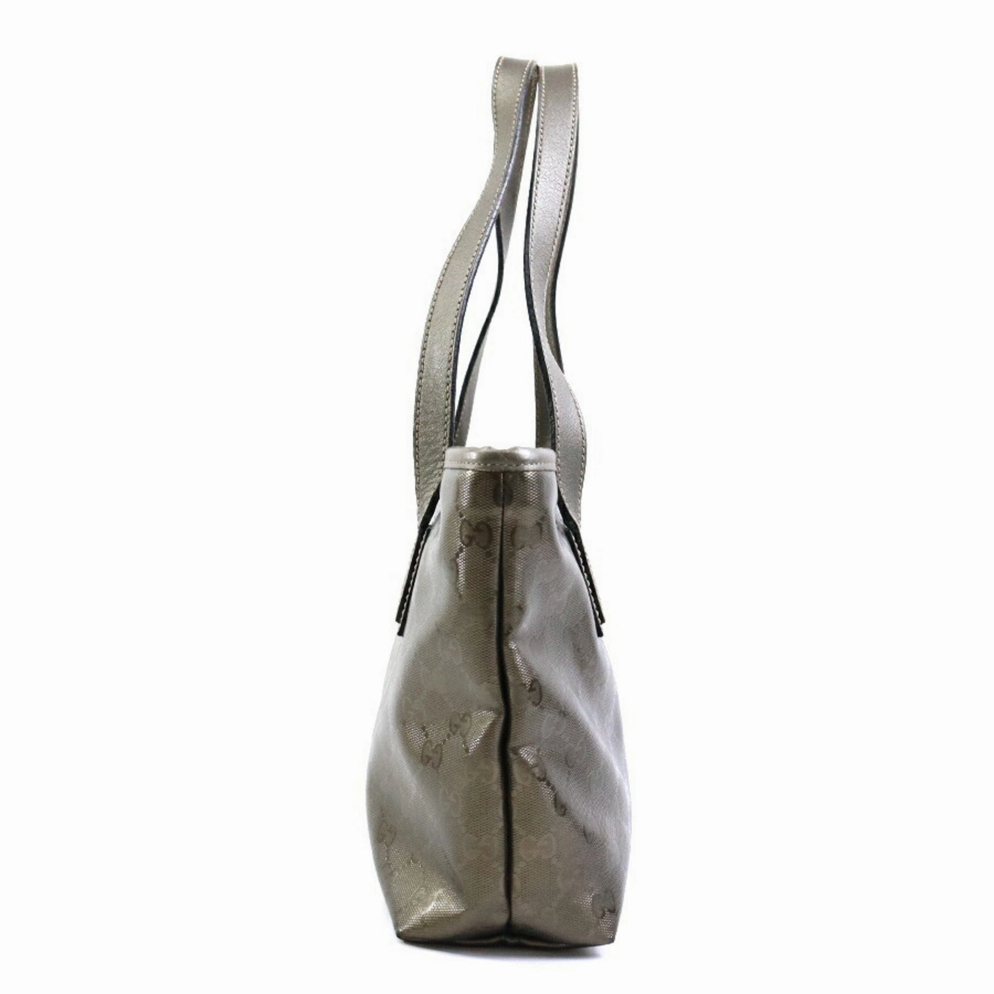 Gucci Gg Imprim Pvc Leather Shoulder Bag Tote Bag (Pre-Owned)