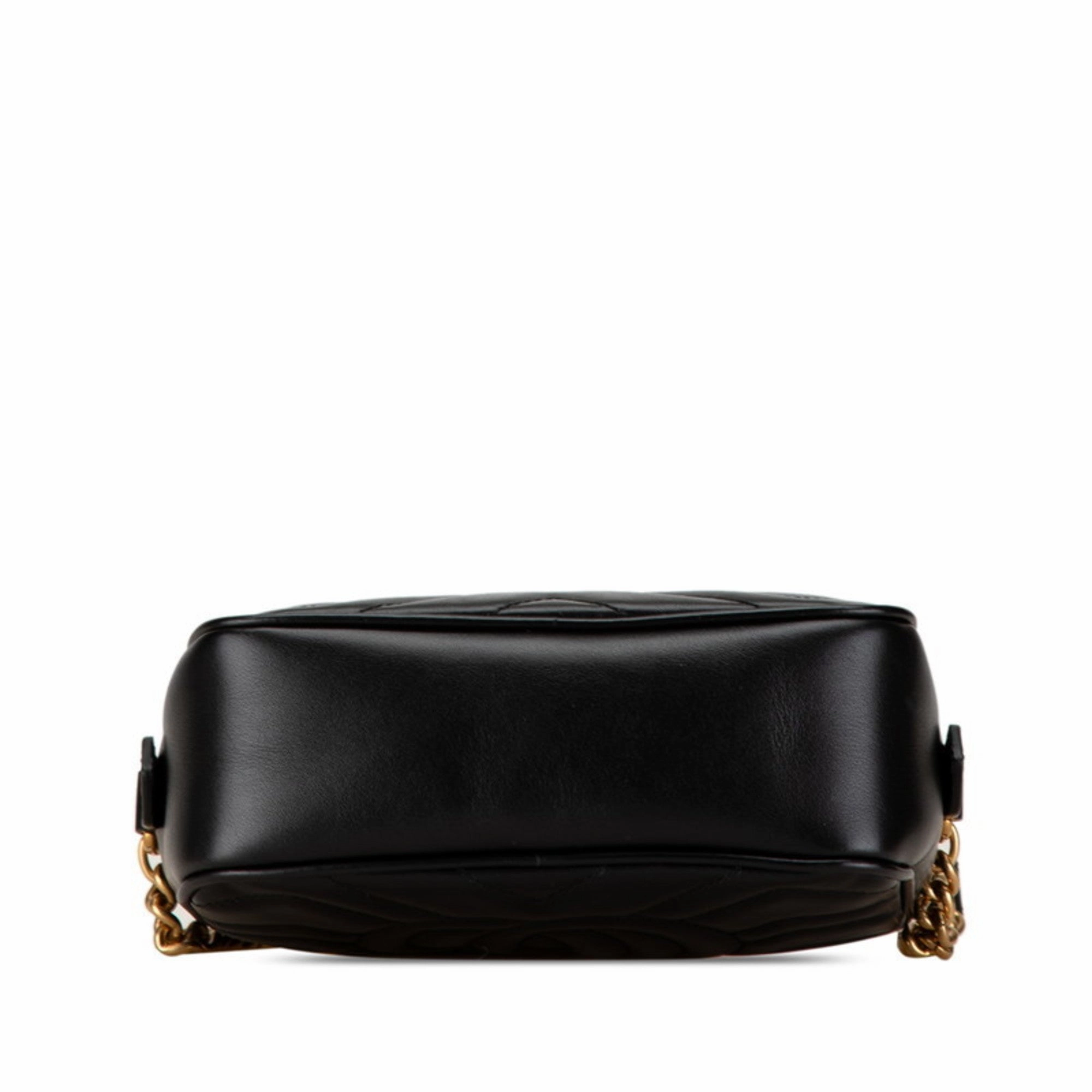 Gucci Gg Marmont  Leather Shoulder Bag (Pre-Owned)