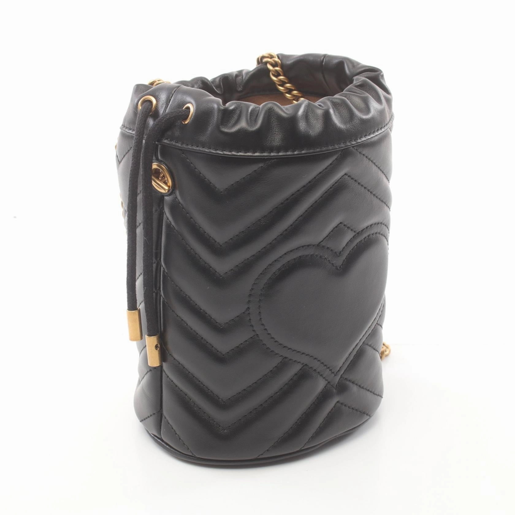 Gucci GG Marmont Mini Bucket Shoulder Bag 575163