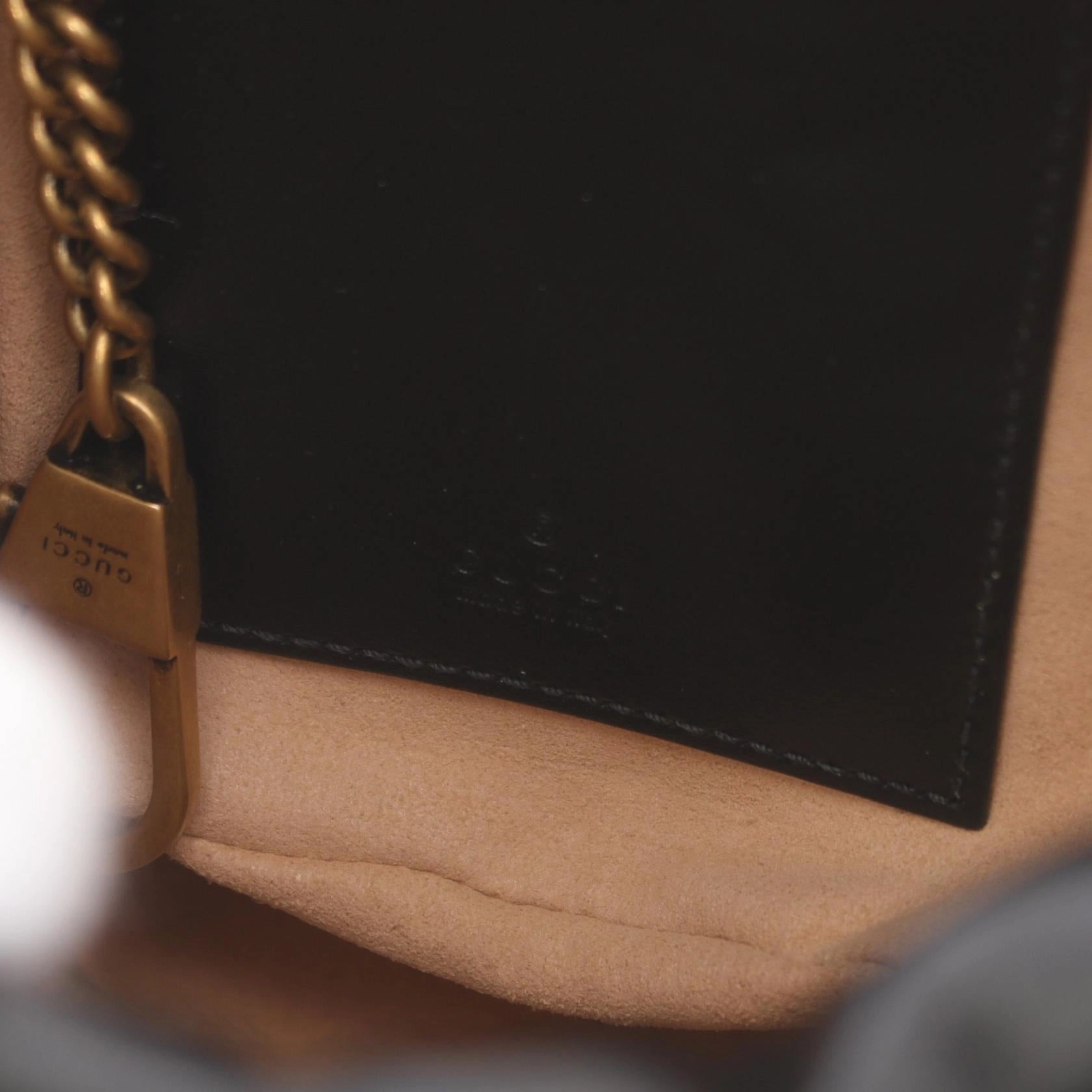 Gucci GG Marmont Mini Bucket Shoulder Bag 575163