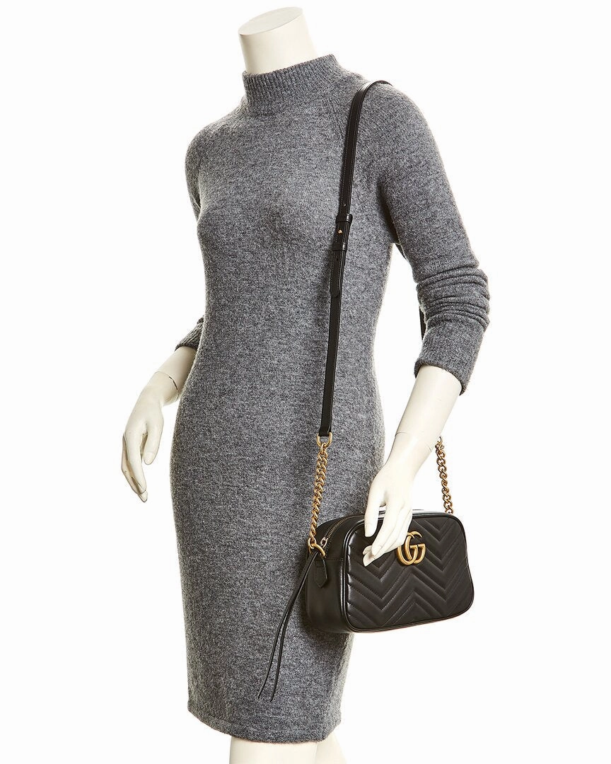Gucci GG Marmont Small Matelasse Leather Shoulder Bag