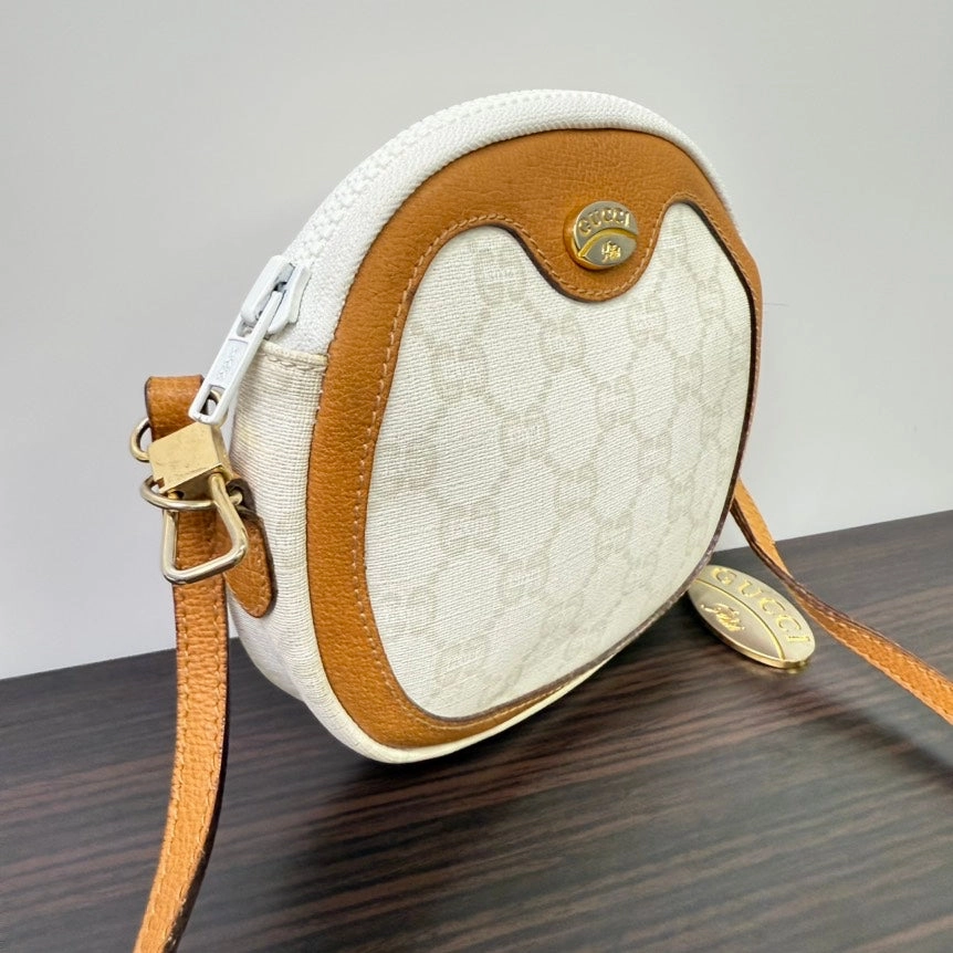 Gucci GG Plus Beige Brown Crossbody Bag