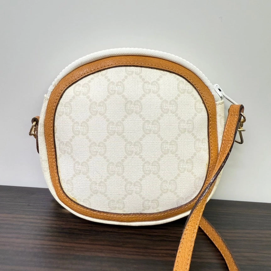 Gucci GG Plus Beige Brown Crossbody Bag