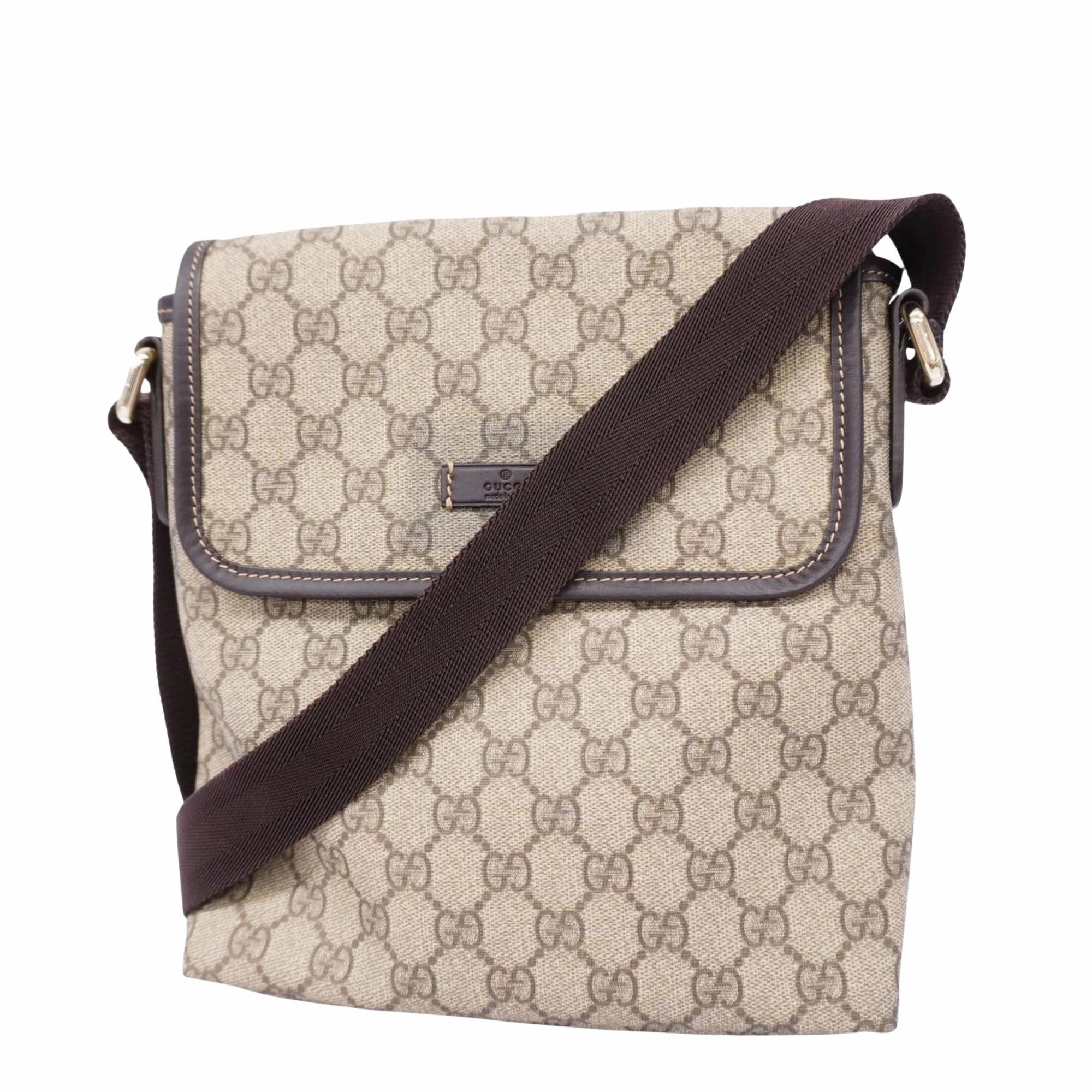 Gucci Gg Supreme  Canvas Shoulder Bag ()