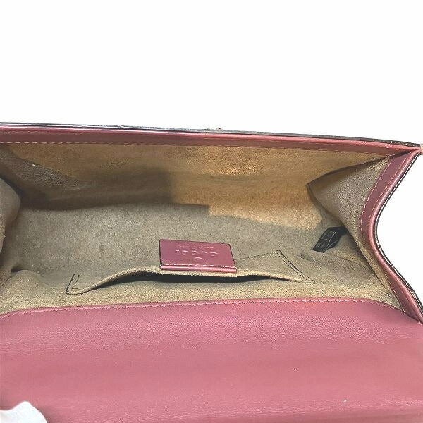 Gucci GG Supreme Flora Chain Shoulder Bag