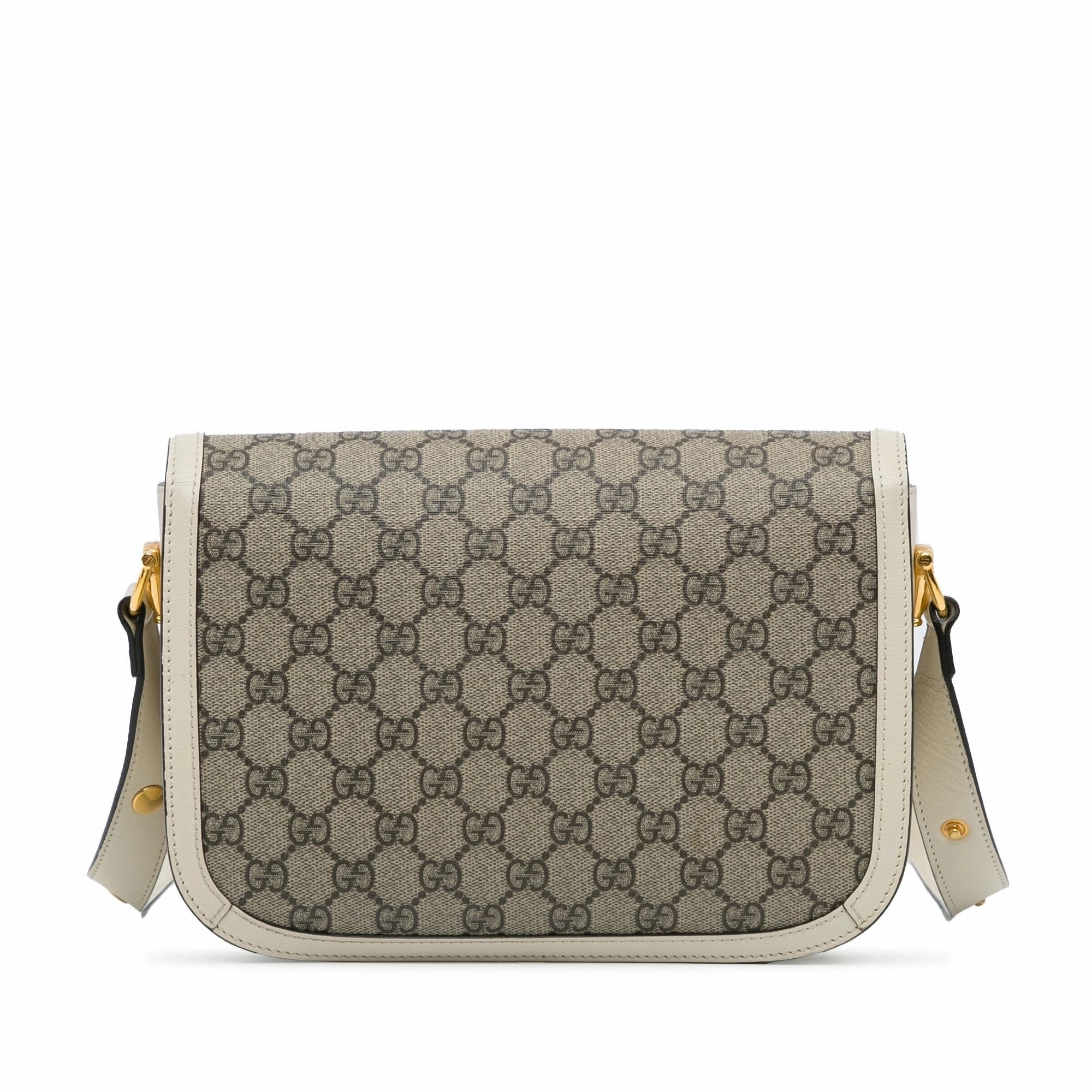 Gucci GG Supreme Horsebit 1955 Crossbody Bag (SHG-hjtQvv)