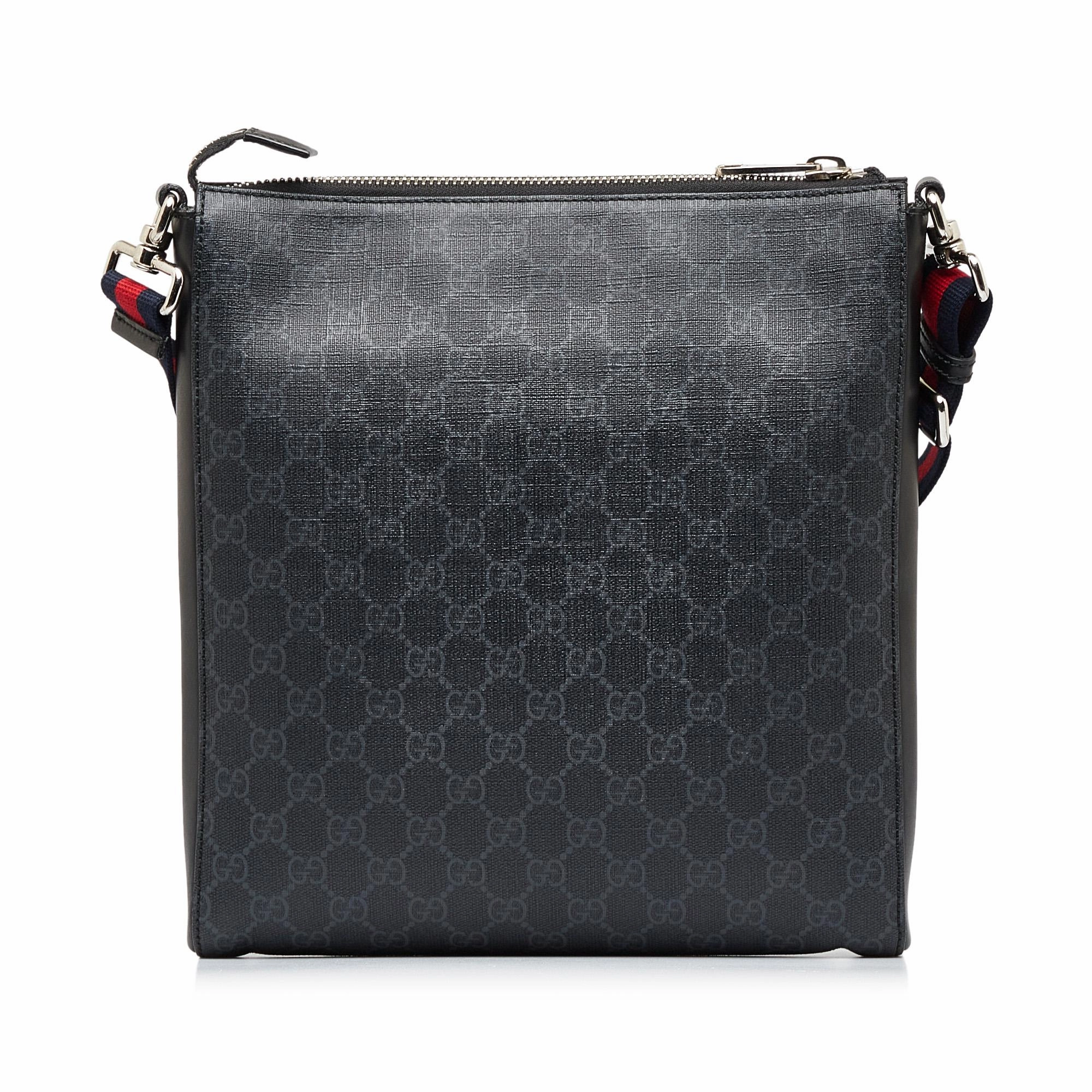 Gucci GG Supreme Night Courier Crossbody (SHG-B87ymk)
