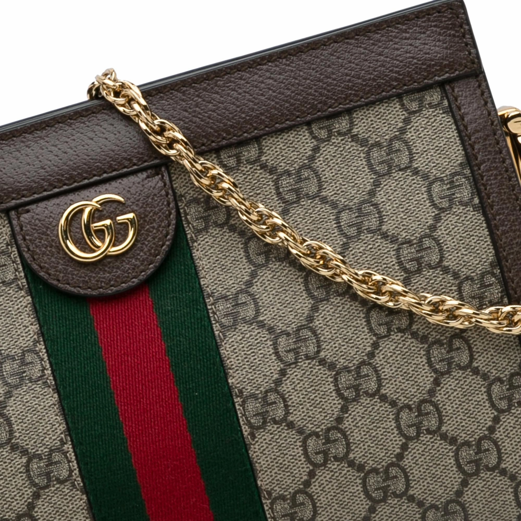 Gucci GG Supreme Ophidia Crossbody (SHG-tZYWlV)