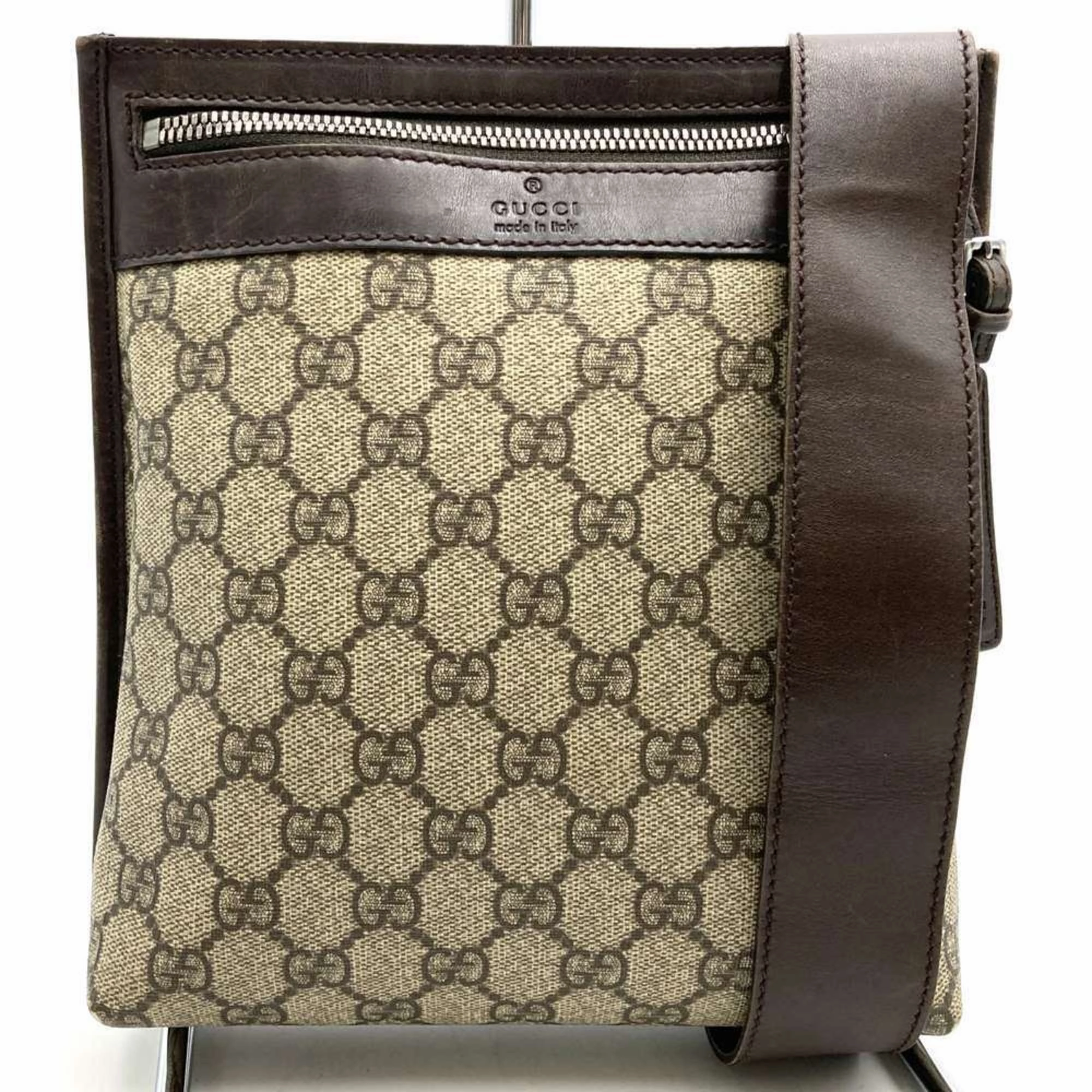 Gucci Gg Supreme Shoulder Bag (Pre-Owned)