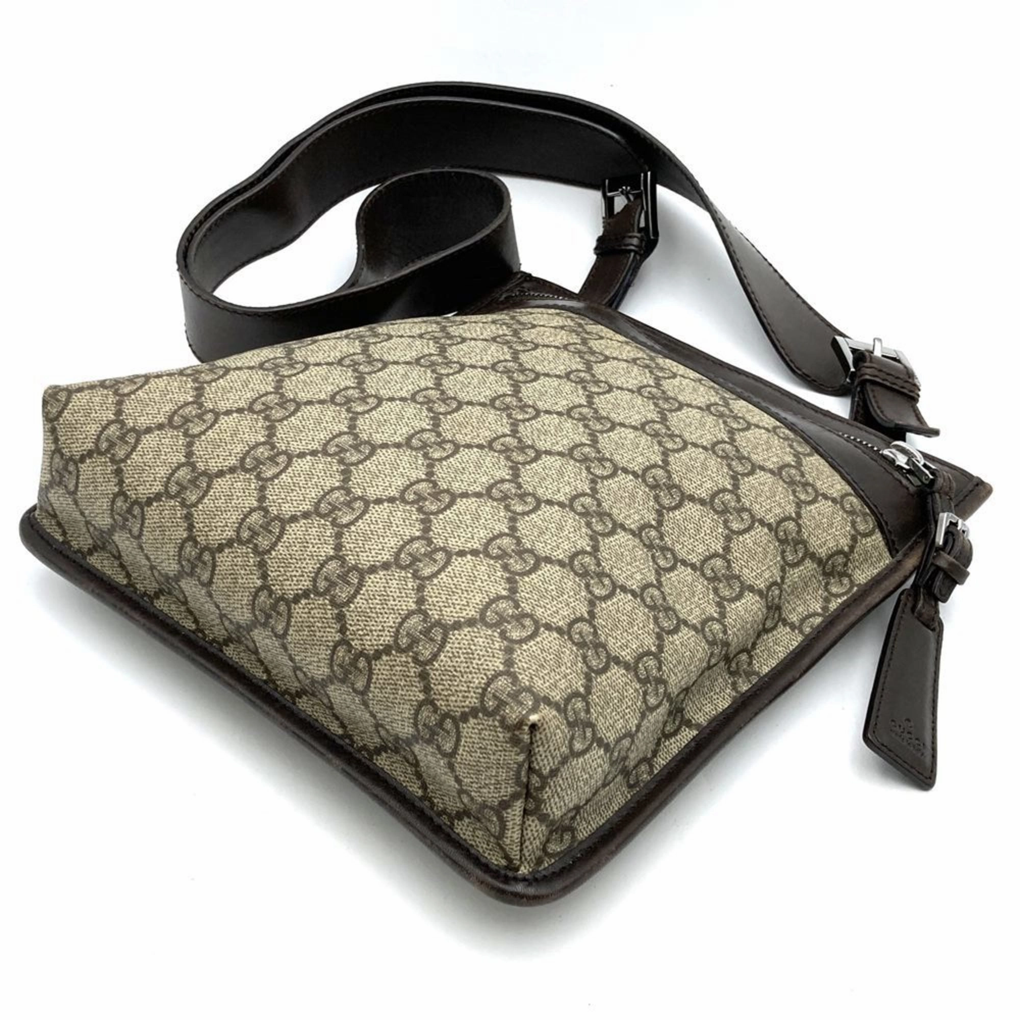 Gucci Gg Supreme Shoulder Bag (Pre-Owned)