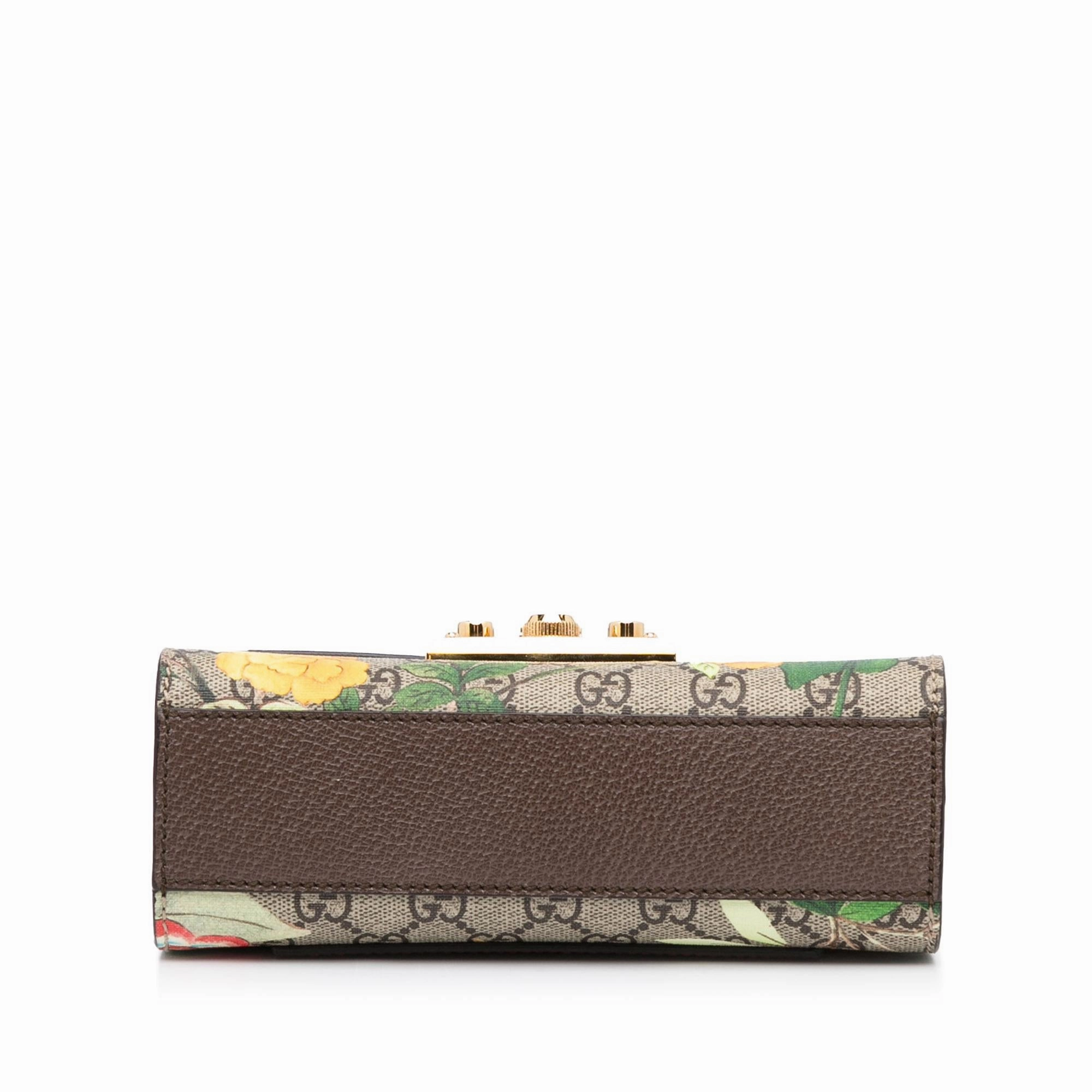 Gucci GG Supreme Tian Padlock Crossbody (SHG-uSnoxg)