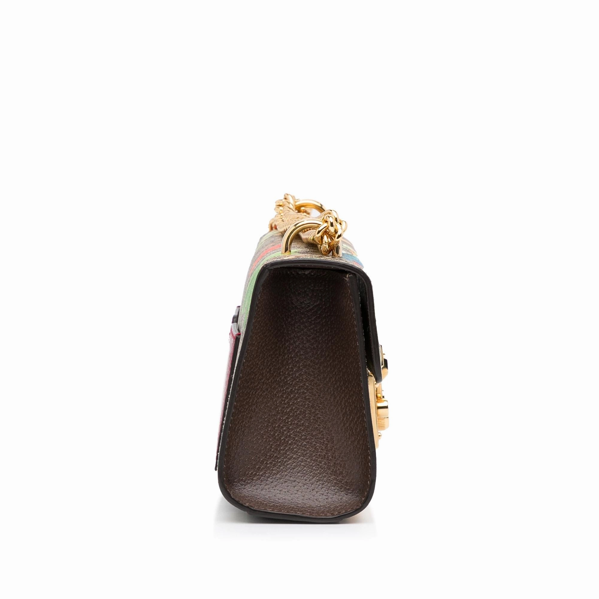 Gucci GG Supreme Tian Padlock Crossbody (SHG-uSnoxg)