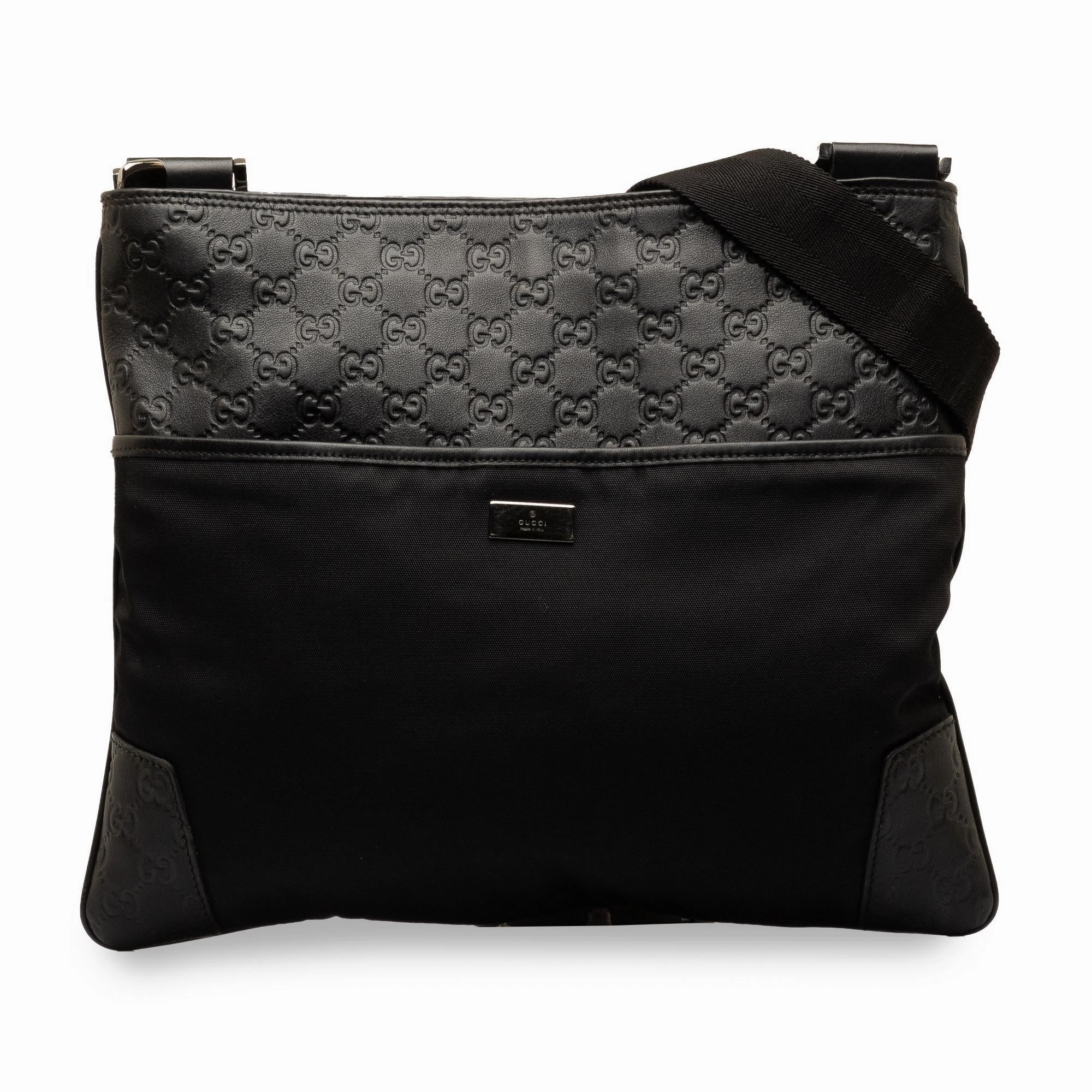 Gucci Guccissima Nylon Crossbody (SHG-MY6YZn)