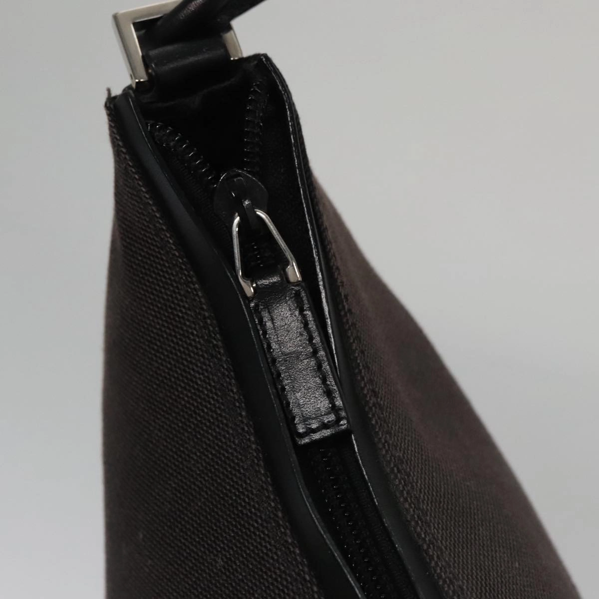 Gucci Hobo Black Canvas Shoulder Bag ()
