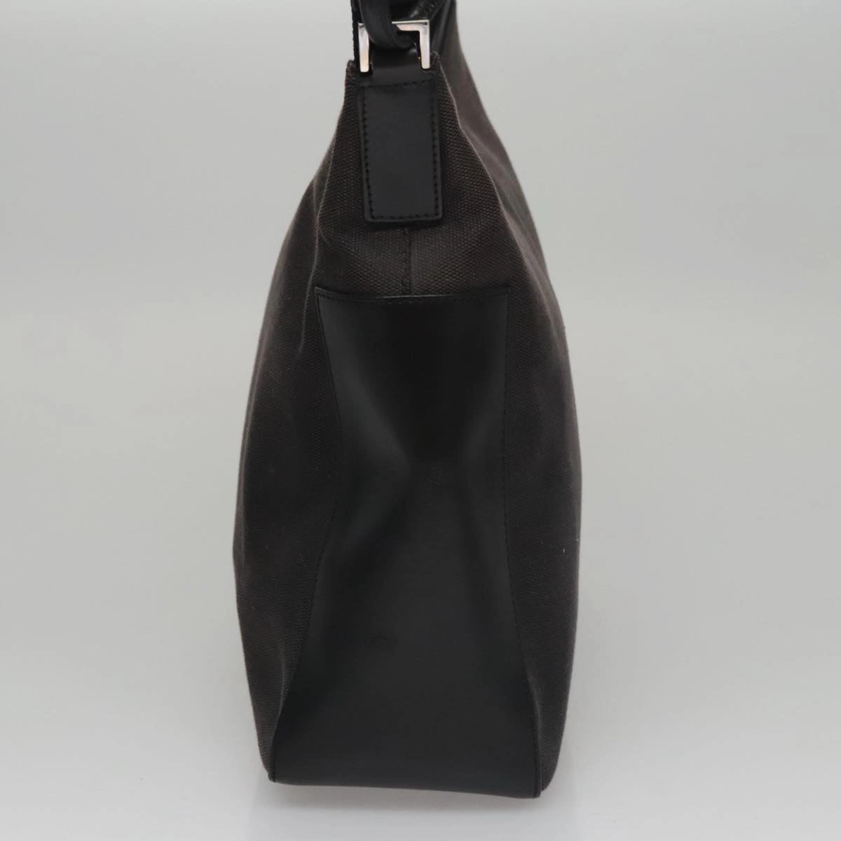 Gucci Hobo Black Canvas Shoulder Bag ()