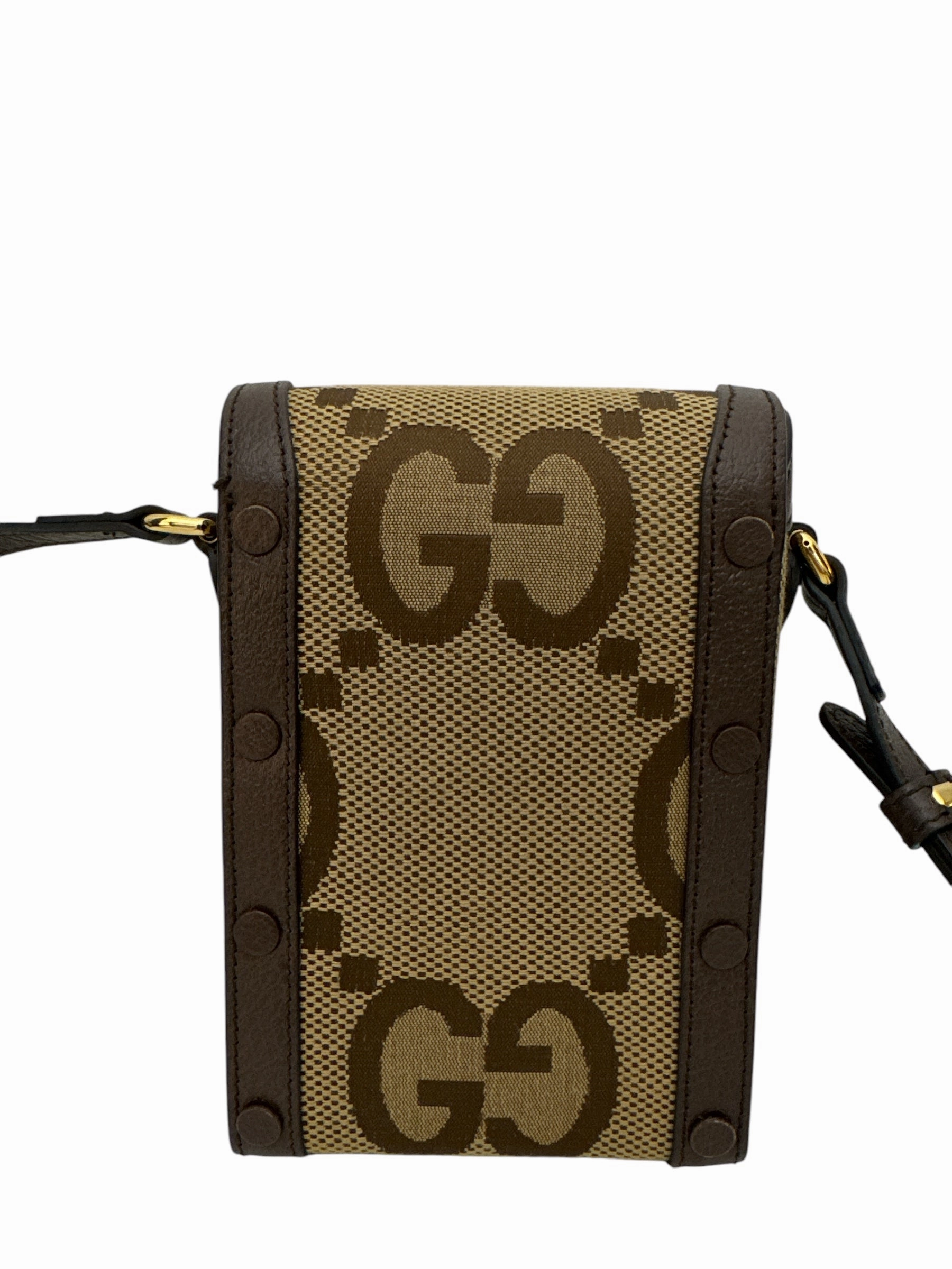 Gucci Horsebit 1955 Jumbo GG Canvas Crossbody Bag