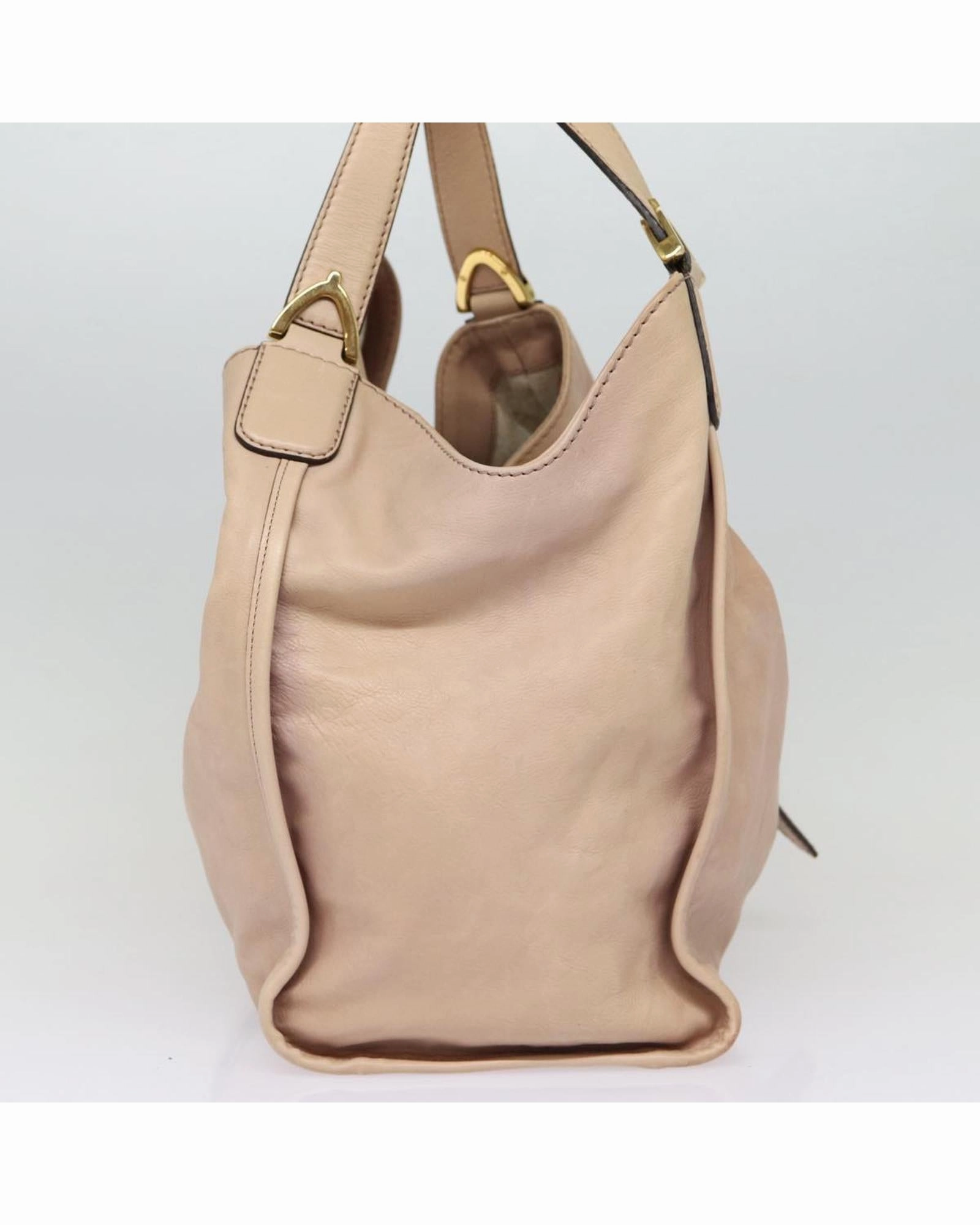 Gucci Horsebit detail Leather Shoulder Bag