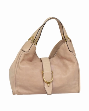 Gucci Horsebit detail Leather Shoulder Bag