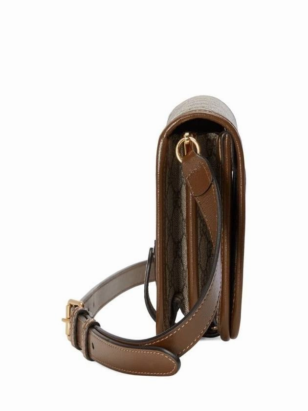 Gucci Interlocking G Mini Shoulder Bag Brown