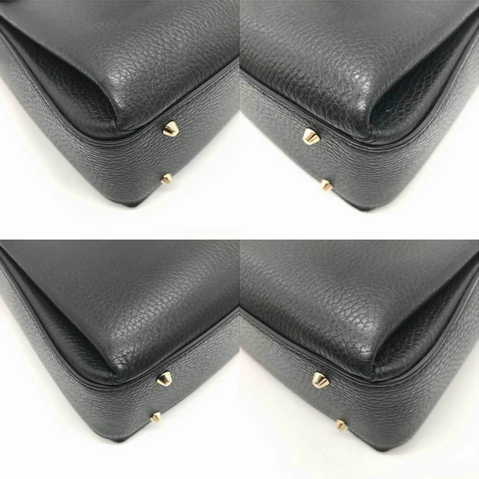 Gucci Interlocking  Leather Shoulder Bag ()