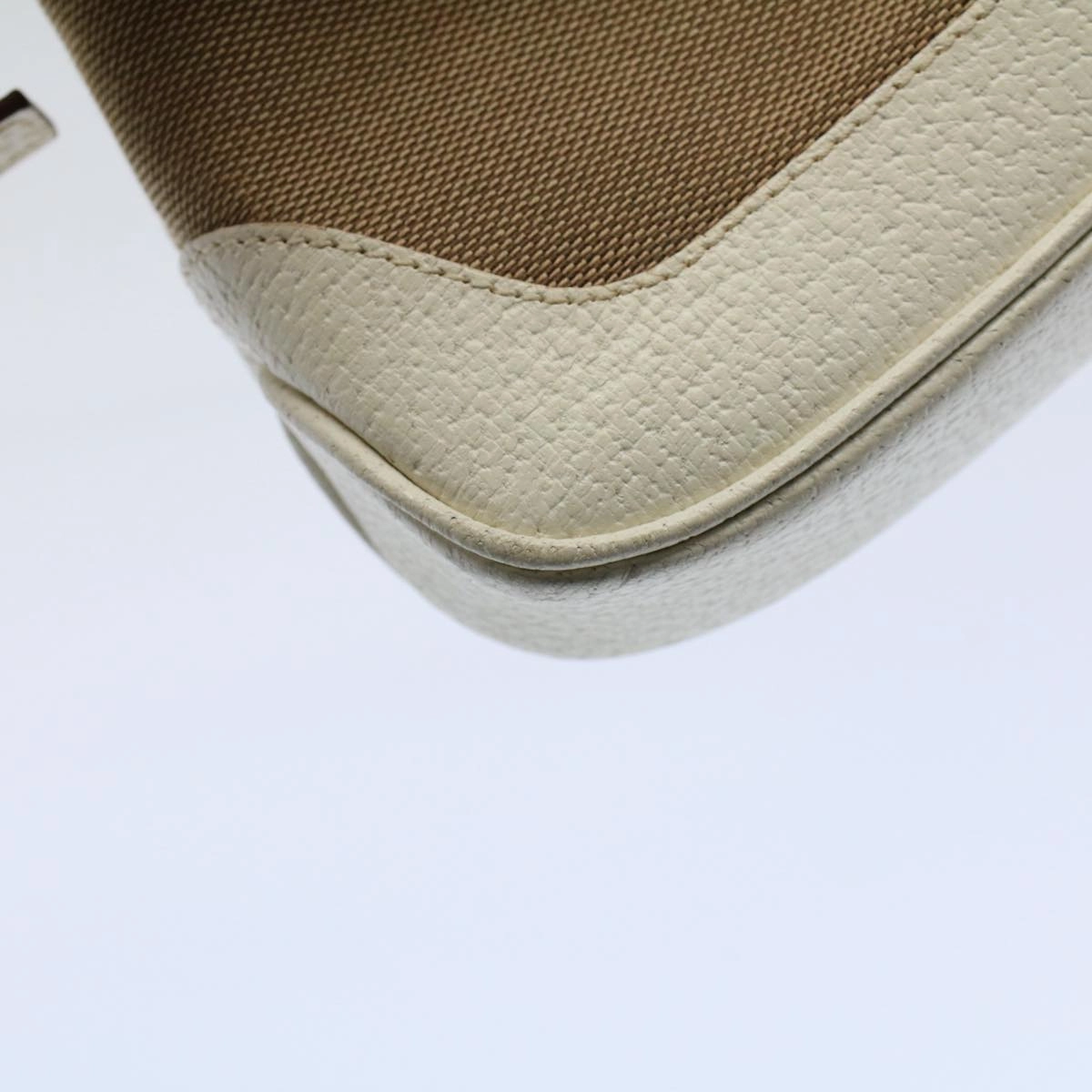 GUCCI Jackie Shoulder Bag Canvas Leather Beige 007 2039  am5181