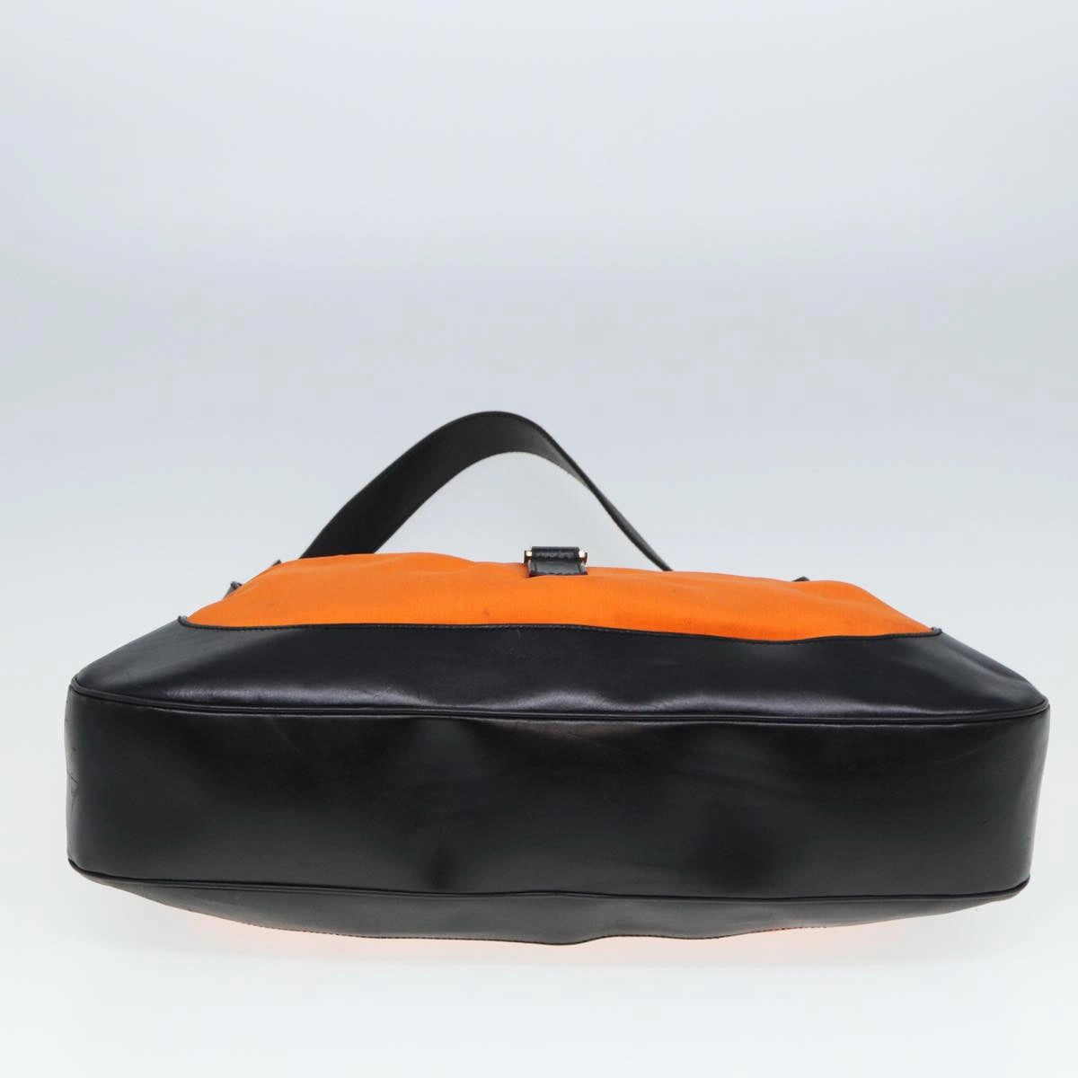 GUCCI Jackie Shoulder Bag Canvas Outlet Orange  77825