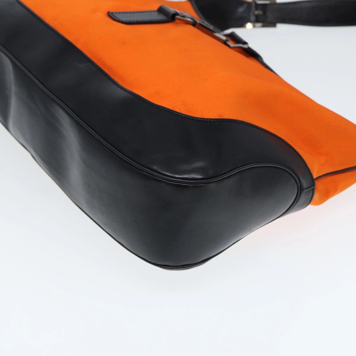 GUCCI Jackie Shoulder Bag Canvas Outlet Orange  77825